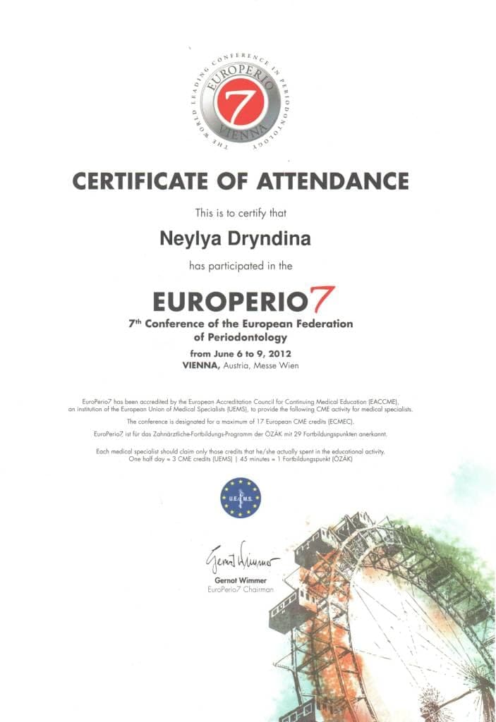 Сертификат 13 — Исламгулова Нейля Гайфулловна